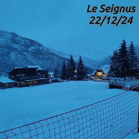 Studio Seignus D Allos Pieds Des Pistes Extérieur photo