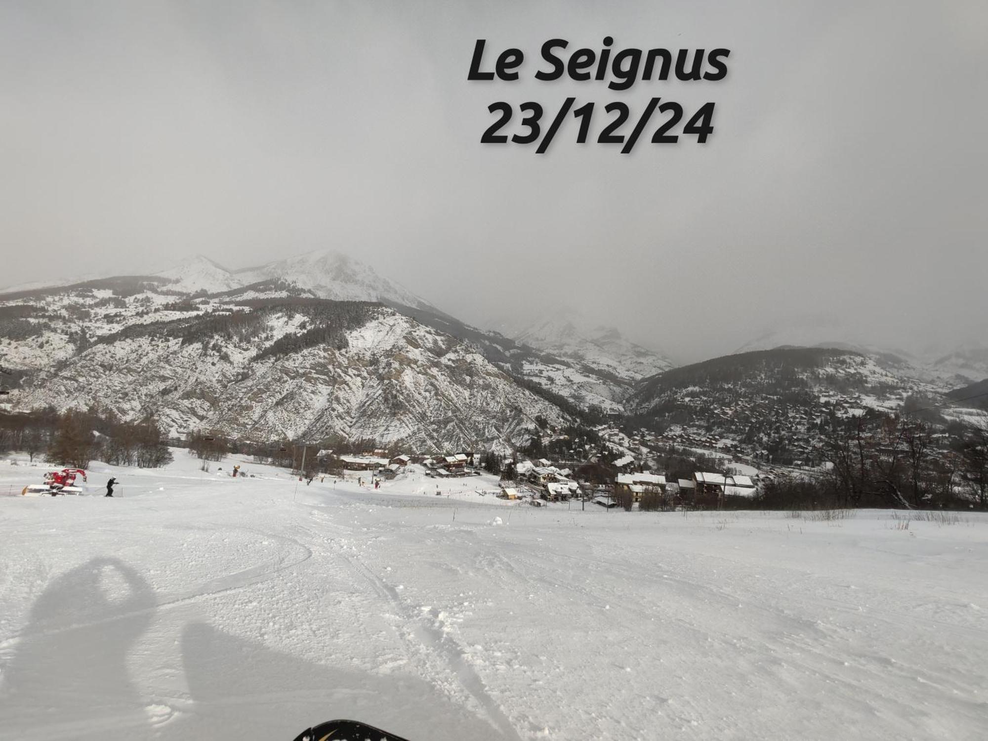Studio Seignus D Allos Pieds Des Pistes Extérieur photo