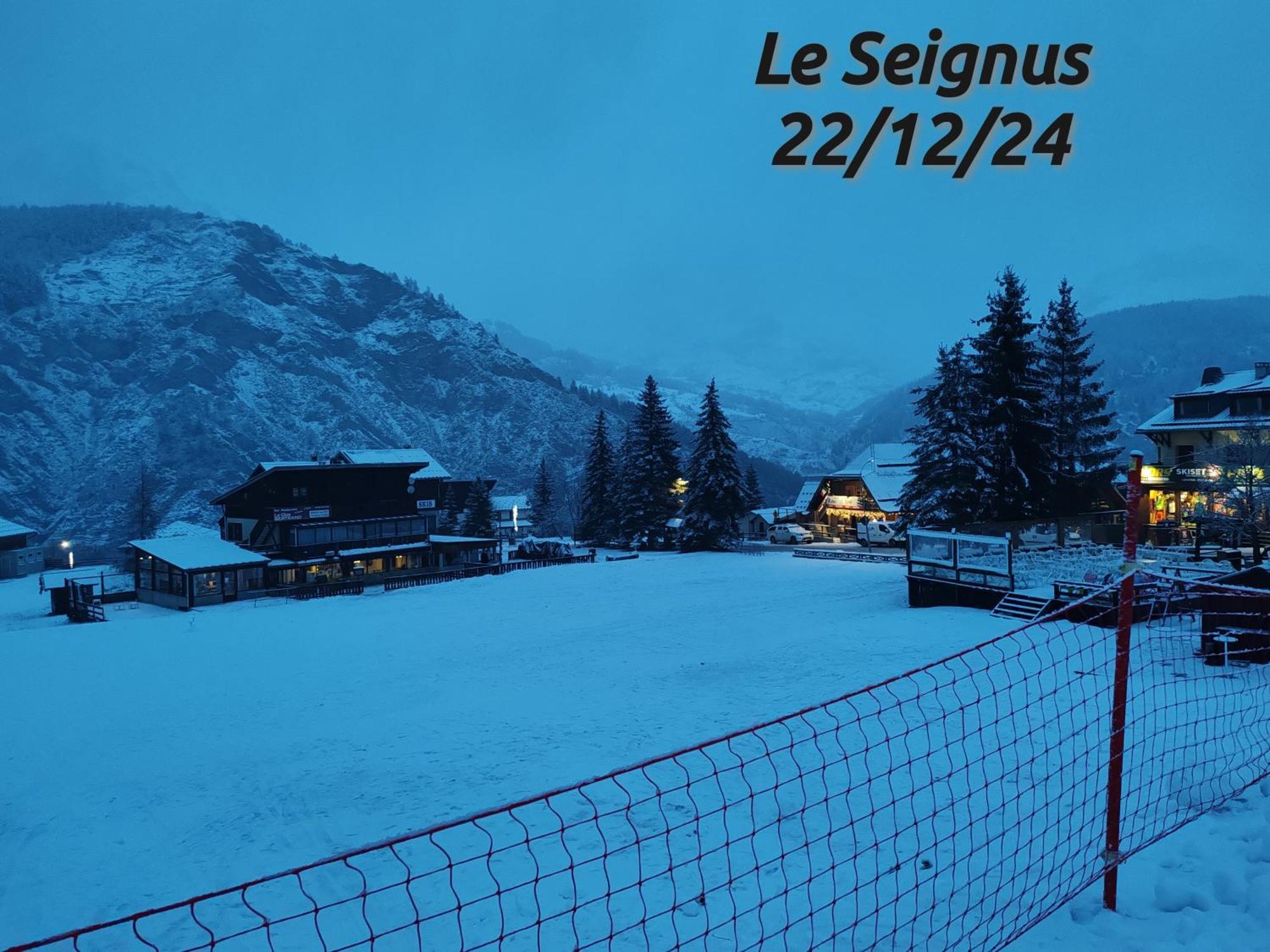Studio Seignus D Allos Pieds Des Pistes Extérieur photo